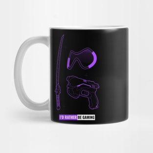 I rather be gaming Mug